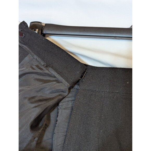 Vintage Ralph Lauren Wool Wrap Skirt With Belt Loops Pockets READ - Picture 4 of 10